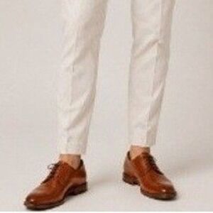 Barker Men's Brown England Leather‎ Oxford Shoes Size 9